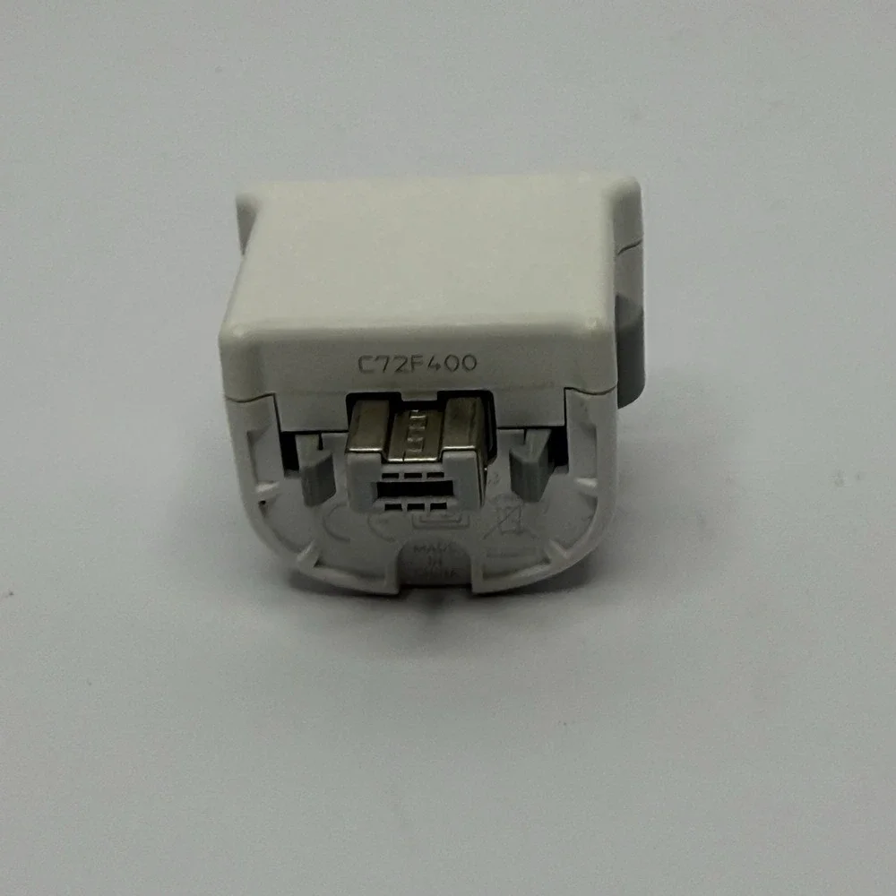 Nintendo Wii MotionPlus Adapter RVL-026 OEM Official White Lot of 2 Tested Works